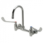 Zurn Z843B6-XL Sink Faucet  5-3/8in Gooseneck  6in Wrist Blade Hles. Lead-free